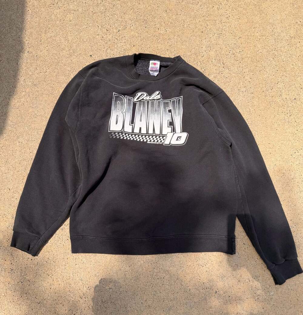 Vintage Dale Blaney #10 Racing Crewneck Sweatshirt